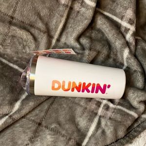 Dunkin logo insulated tumbler NWT